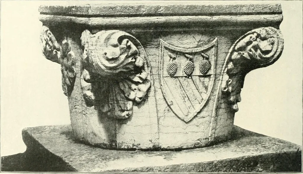 An illustration from A dictionary of architecture and building : biographical, historical, and descriptive, 1902, leaf 579