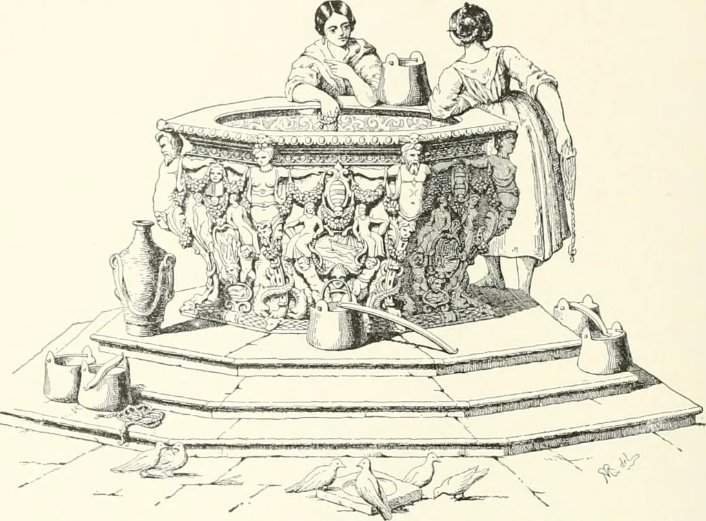 An illustration from A dictionary of architecture and building : biographical, historical, and descriptive, 1902, leaf 581