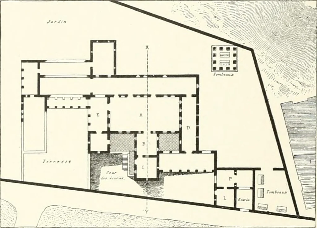 An illustration from A dictionary of architecture and building : biographical, historical, and descriptive, 1902, leaf 585