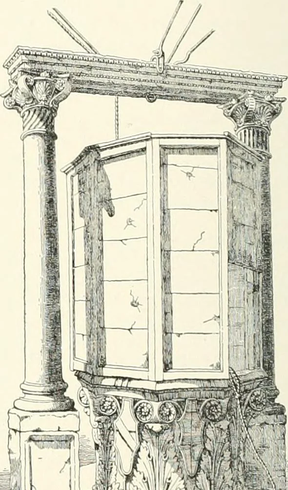 An illustration from A dictionary of architecture and building : biographical, historical, and descriptive, 1902, leaf 605