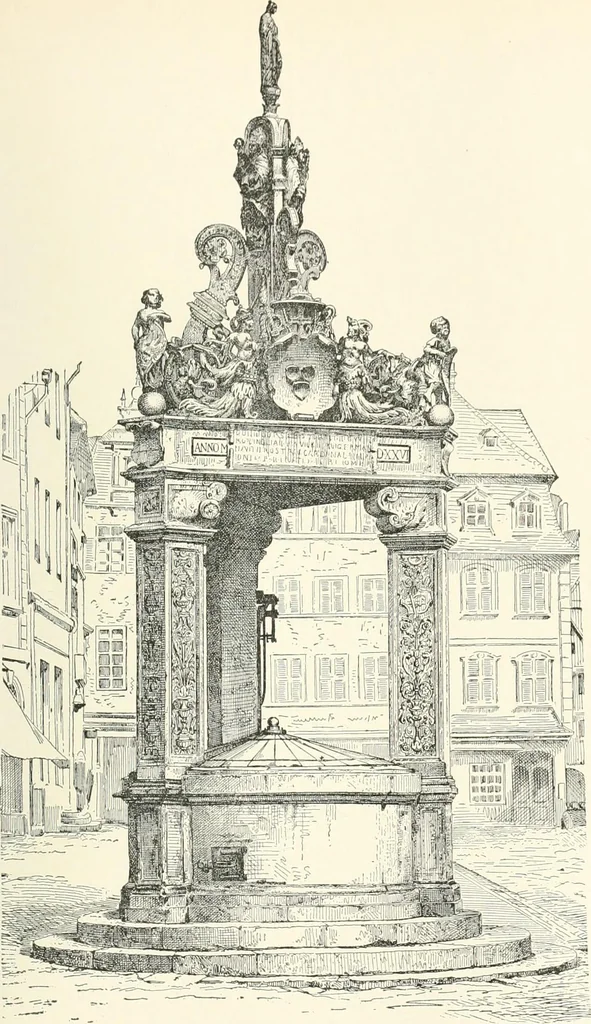 An illustration from A dictionary of architecture and building : biographical, historical, and descriptive, 1902, leaf 606