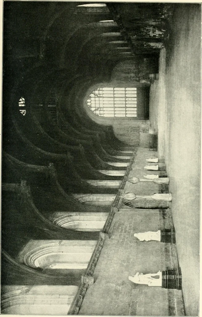 An illustration from A dictionary of architecture and building : biographical, historical, and descriptive, 1902, leaf 610