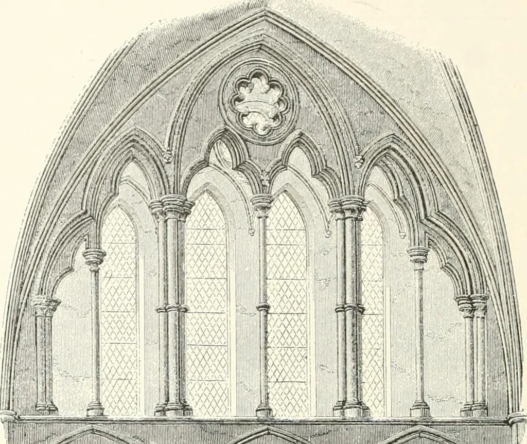 An illustration from A dictionary of architecture and building : biographical, historical, and descriptive, 1902, leaf 617