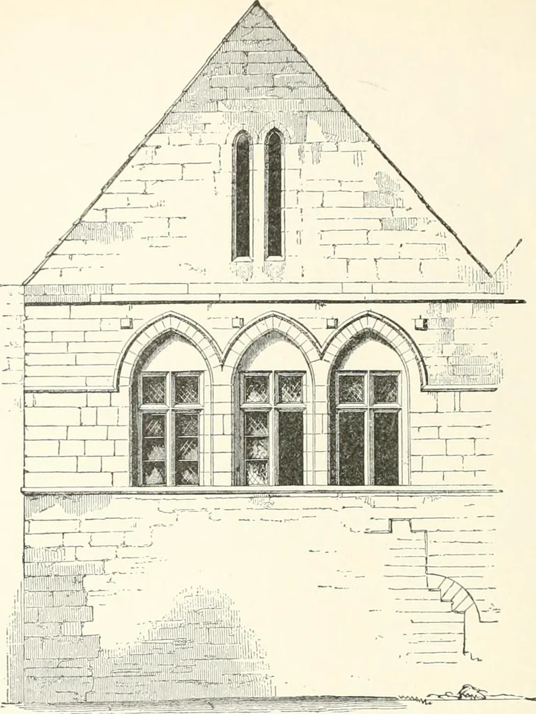 An illustration from A dictionary of architecture and building : biographical, historical, and descriptive, 1902, leaf 619
