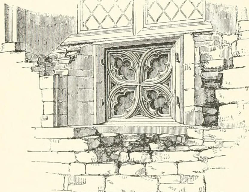 An illustration from A dictionary of architecture and building : biographical, historical, and descriptive, 1902, leaf 621