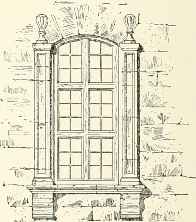 An illustration from A dictionary of architecture and building : biographical, historical, and descriptive, 1902, leaf 621