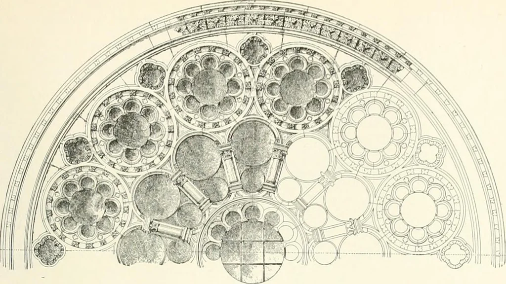 An illustration from A dictionary of architecture and building : biographical, historical, and descriptive, 1902, leaf 636