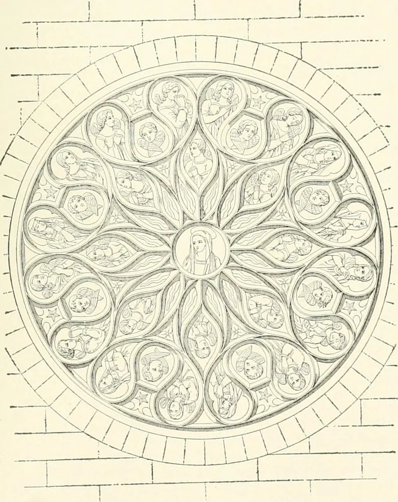 An illustration from A dictionary of architecture and building : biographical, historical, and descriptive, 1902, leaf 638