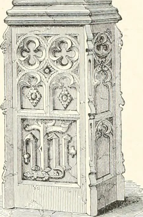 An illustration from A dictionary of architecture and building : biographical, historical, and descriptive, 1902, leaf 95