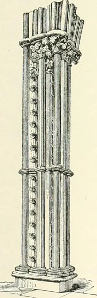 An illustration from A dictionary of architecture and building : biographical, historical, and descriptive, 1902, leaf 98