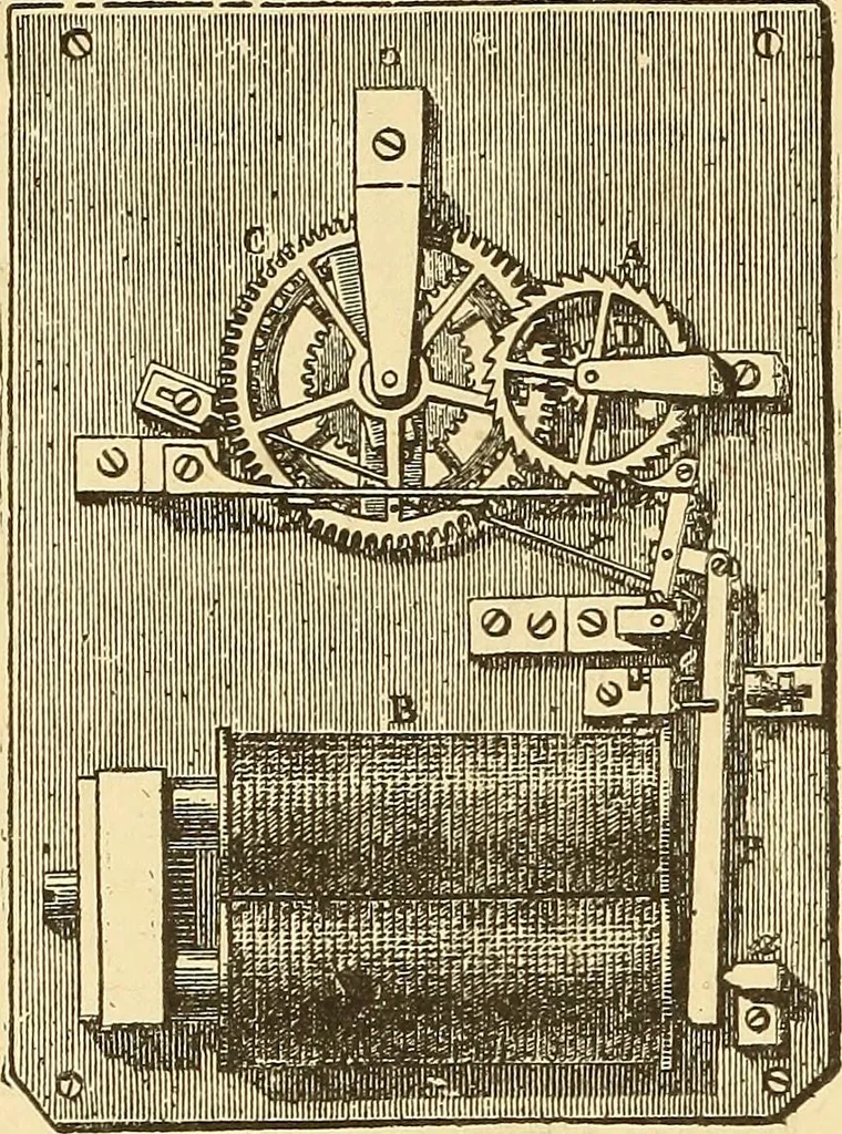 An illustration from A dictionary of electrical words, terms and phrases, 1898, leaf 114