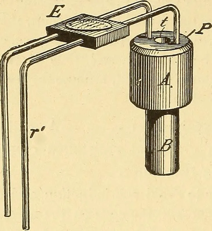 An illustration from A dictionary of electrical words, terms and phrases, 1898, leaf 120