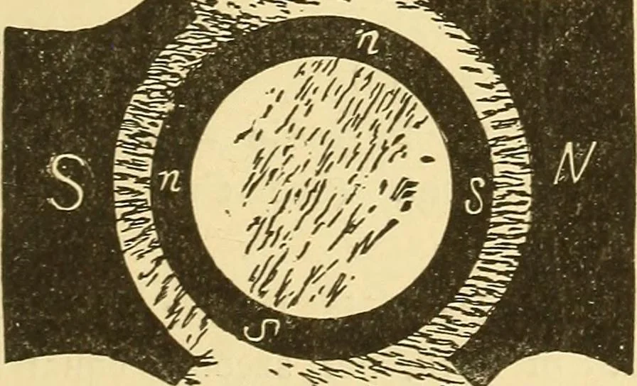 An illustration from A dictionary of electrical words, terms and phrases, 1898, leaf 149