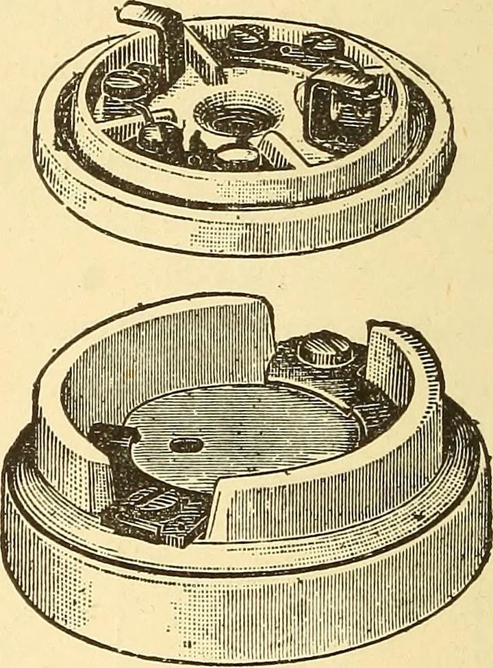 An illustration from A dictionary of electrical words, terms and phrases, 1898, leaf 160