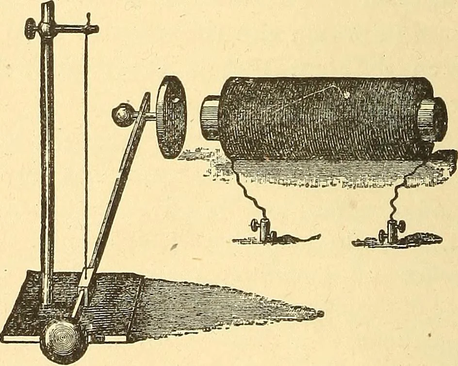 An illustration from A dictionary of electrical words, terms and phrases, 1898, leaf 170