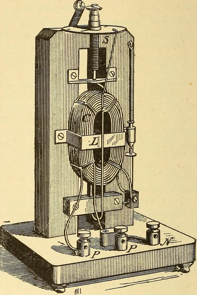 An illustration from A dictionary of electrical words, terms and phrases, 1898, leaf 190