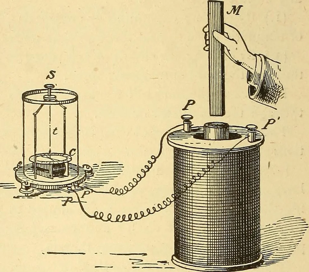 An illustration from A dictionary of electrical words, terms and phrases, 1898, leaf 292