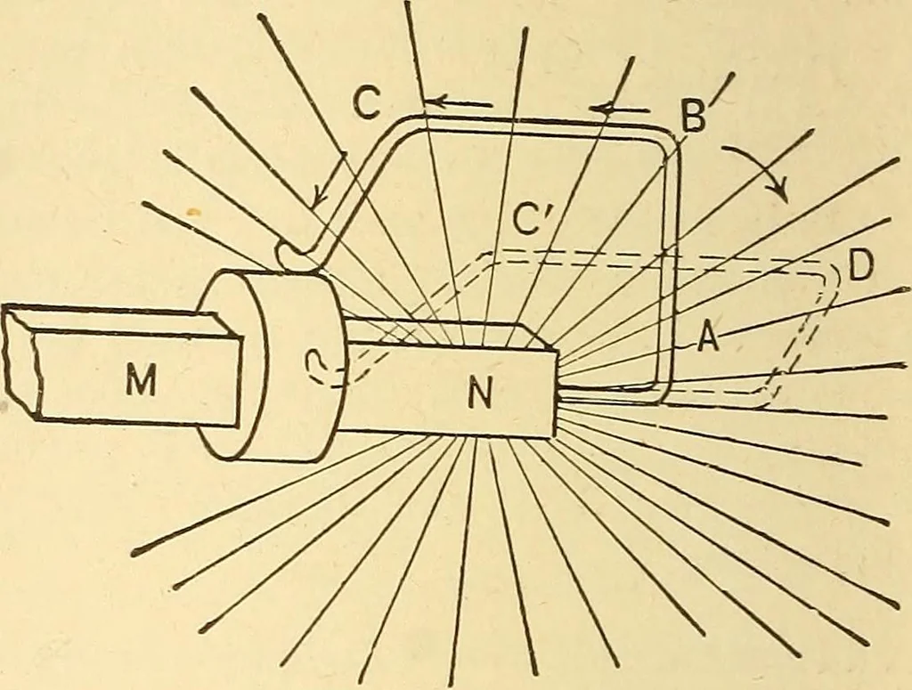 An illustration from A dictionary of electrical words, terms and phrases, 1898, leaf 298