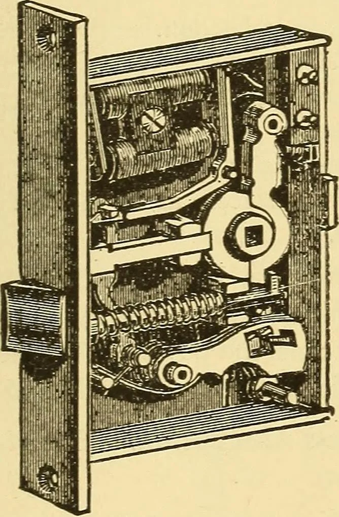 An illustration from A dictionary of electrical words, terms and phrases, 1898, leaf 333