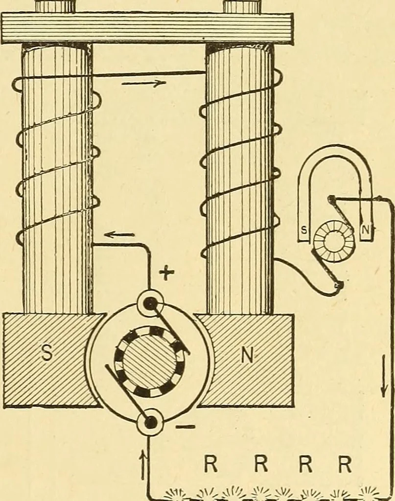 An illustration from A dictionary of electrical words, terms and phrases, 1898, leaf 339