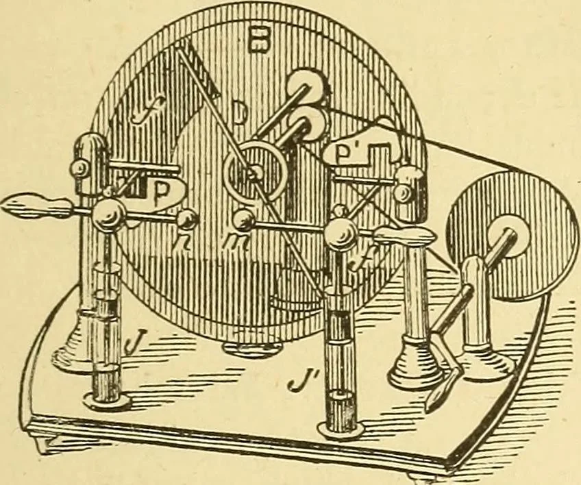 An illustration from A dictionary of electrical words, terms and phrases, 1898, leaf 343