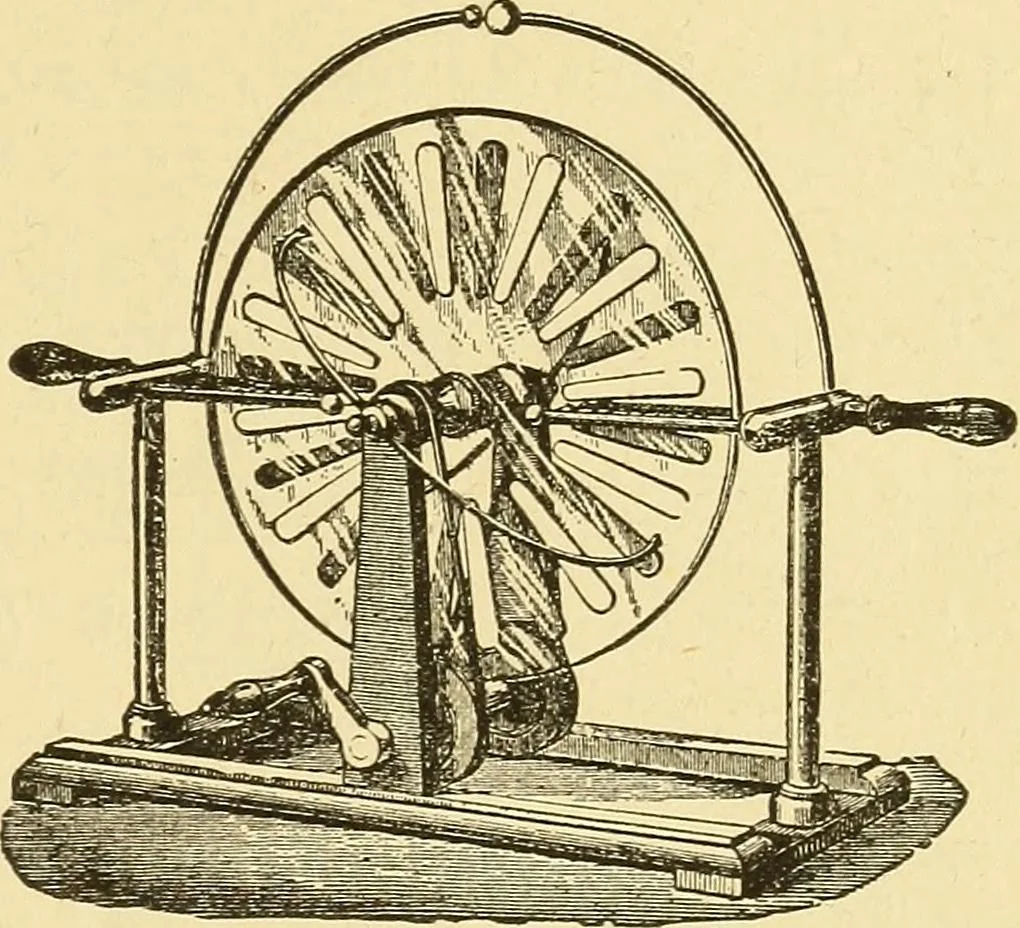 An illustration from A dictionary of electrical words, terms and phrases, 1898, leaf 345