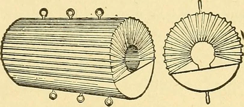 An illustration from A dictionary of electrical words, terms and phrases, 1898, leaf 349
