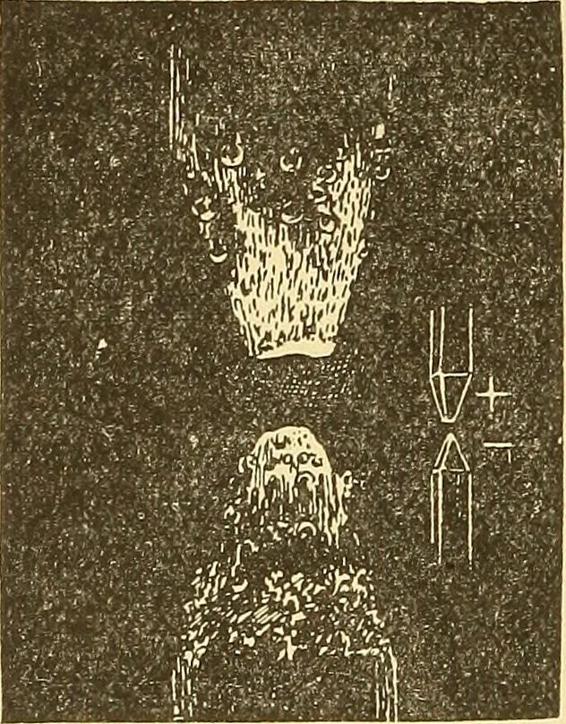 An illustration from A dictionary of electrical words, terms and phrases, 1898, leaf 36
