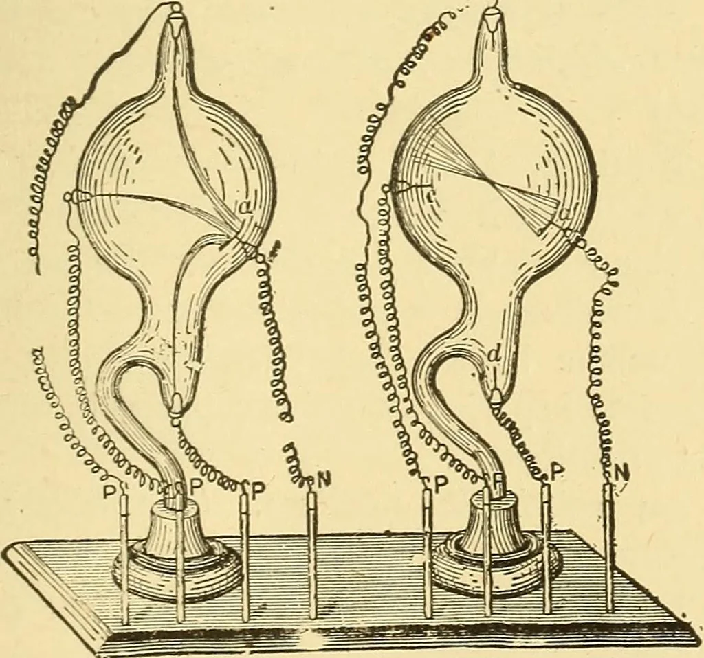 An illustration from A dictionary of electrical words, terms and phrases, 1898, leaf 371