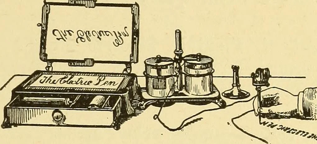 An illustration from A dictionary of electrical words, terms and phrases, 1898, leaf 401