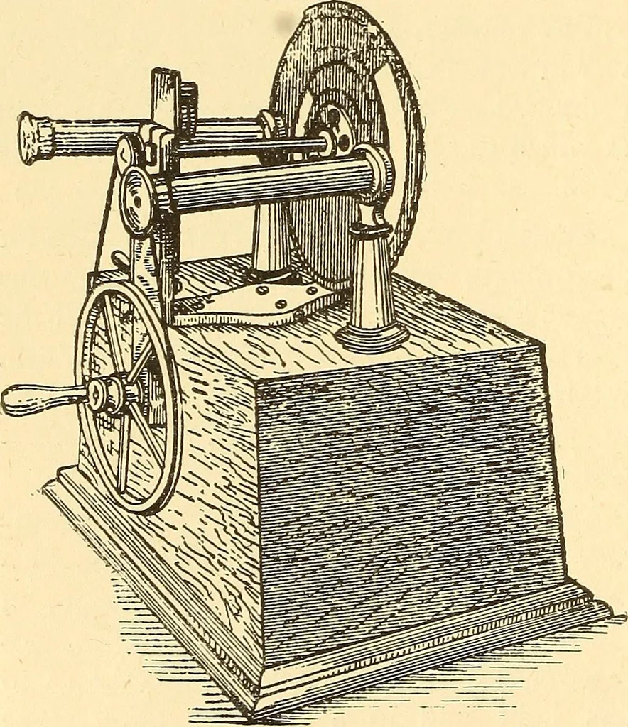 An illustration from A dictionary of electrical words, terms and phrases, 1898, leaf 412