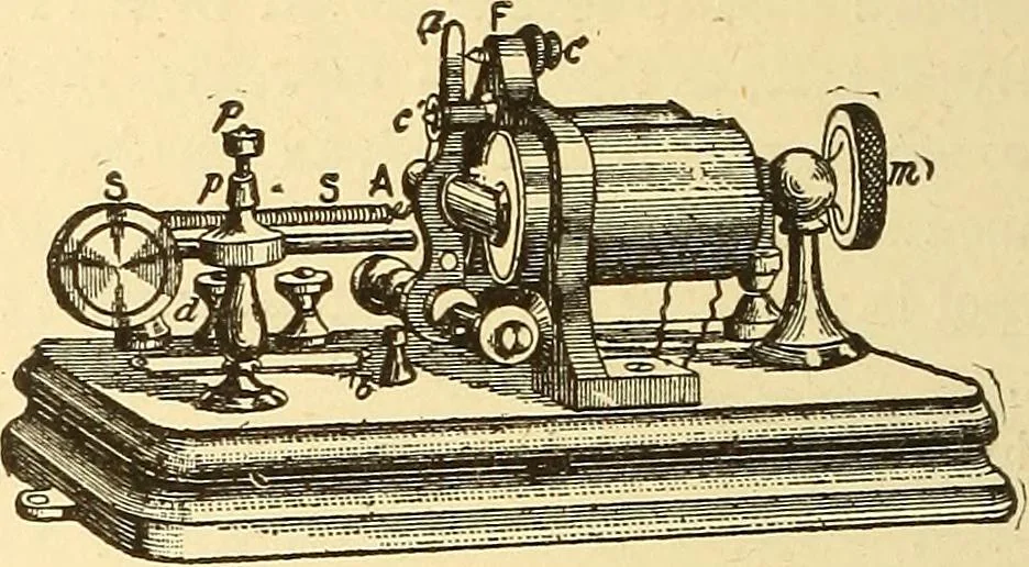 An illustration from A dictionary of electrical words, terms and phrases, 1898, leaf 456