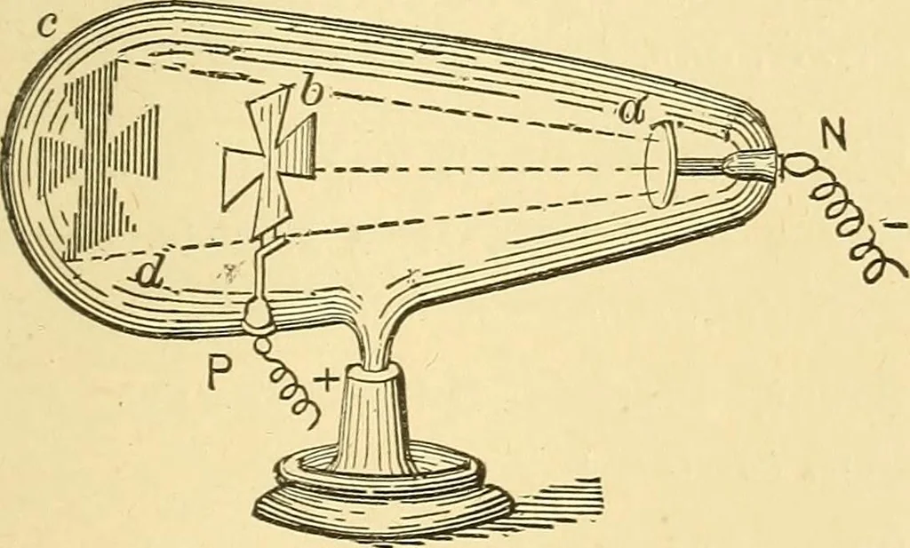 An illustration from A dictionary of electrical words, terms and phrases, 1898, leaf 483