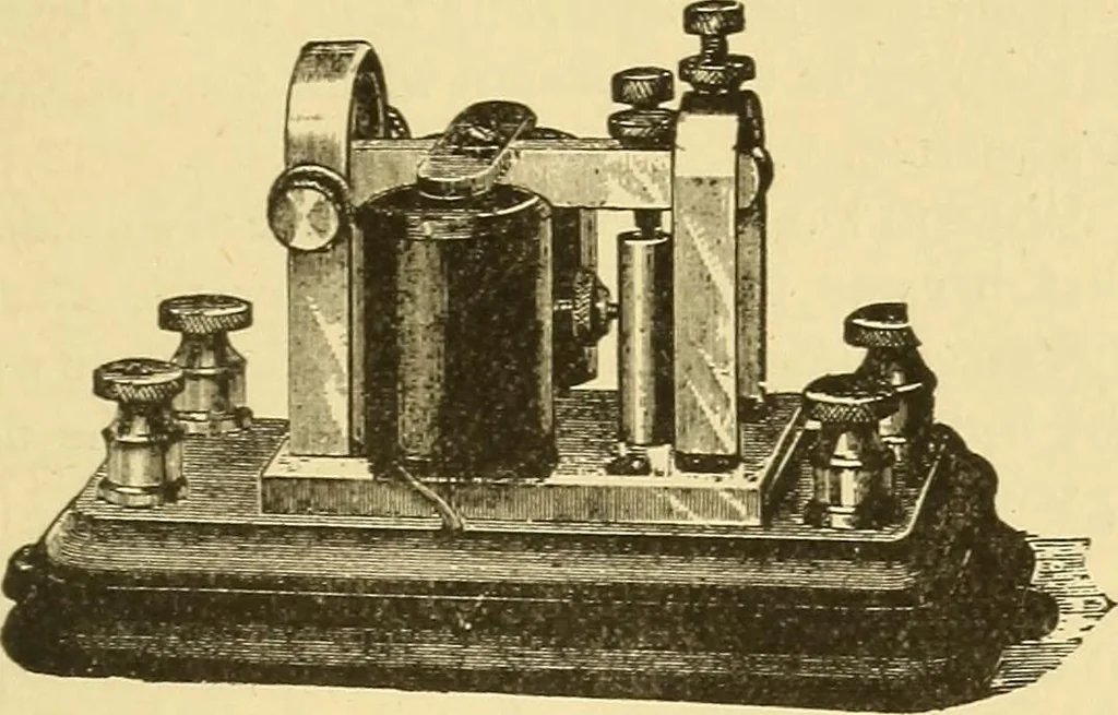 An illustration from A dictionary of electrical words, terms and phrases, 1898, leaf 493