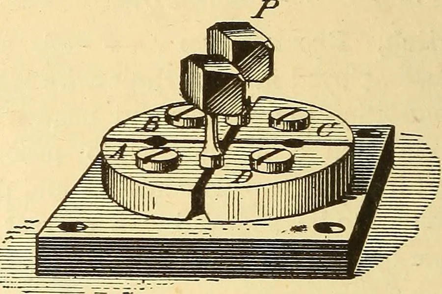 An illustration from A dictionary of electrical words, terms and phrases, 1898, leaf 510