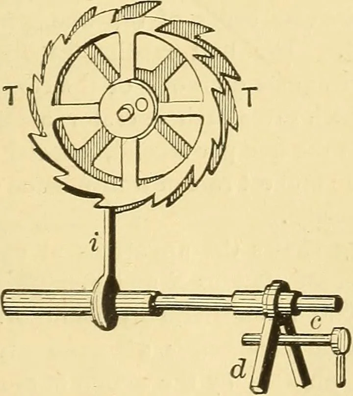 An illustration from A dictionary of electrical words, terms and phrases, 1898, leaf 525
