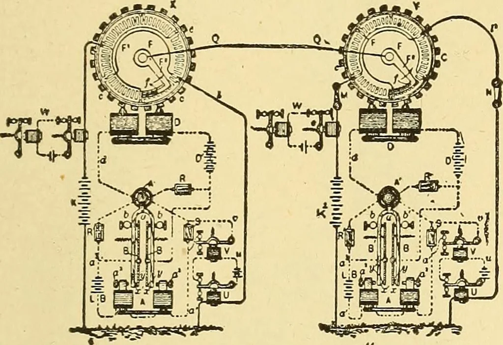 An illustration from A dictionary of electrical words, terms and phrases, 1898, leaf 527