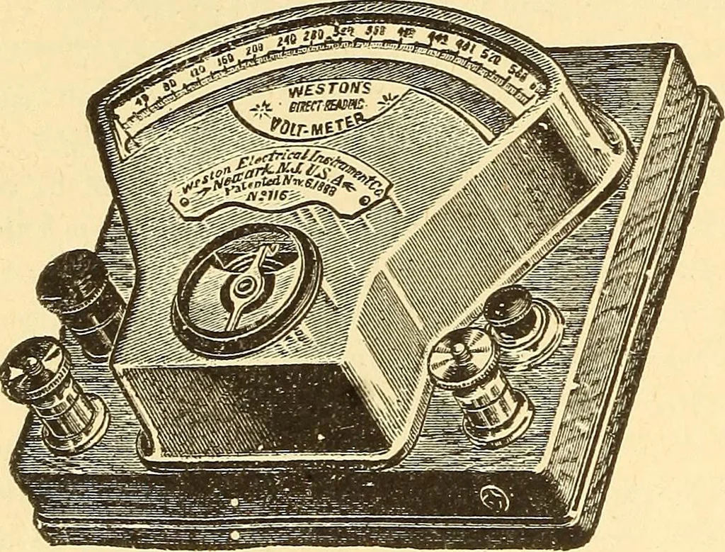 An illustration from A dictionary of electrical words, terms and phrases, 1898, leaf 558