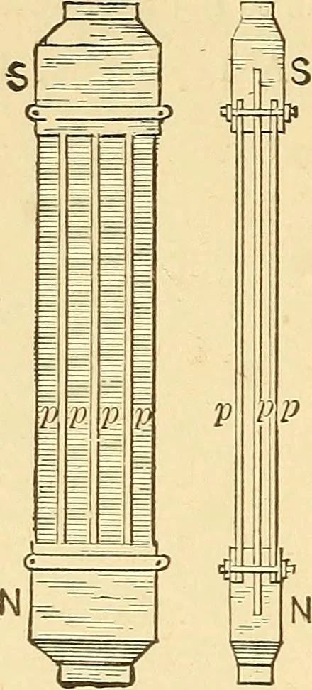 An illustration from A dictionary of electrical words, terms and phrases, 1898, leaf 56