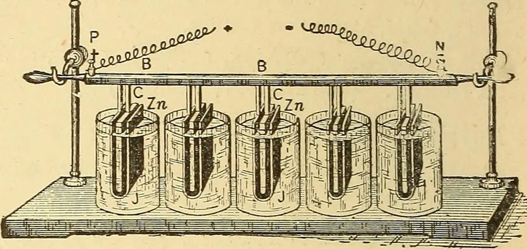 An illustration from A dictionary of electrical words, terms and phrases, 1898, leaf 56