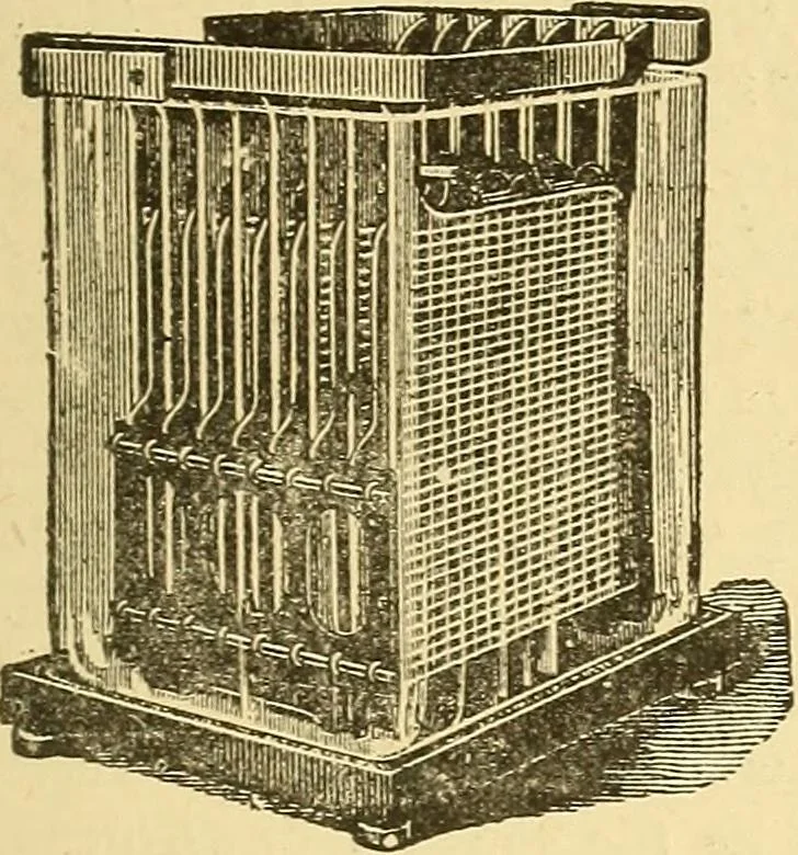 An illustration from A dictionary of electrical words, terms and phrases, 1898, leaf 57
