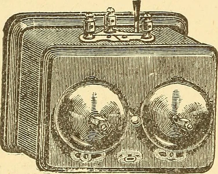 An illustration from A dictionary of electrical words, terms and phrases, 1898, leaf 58