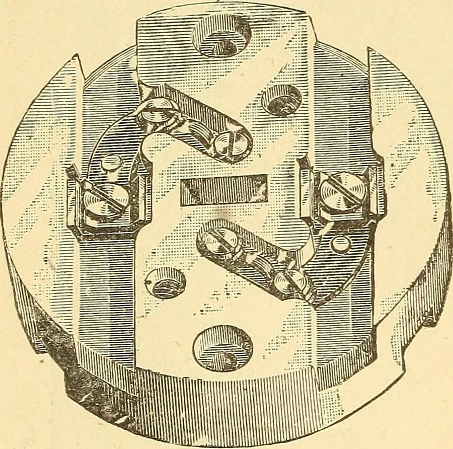 An illustration from A dictionary of electrical words, terms and phrases, 1898, leaf 60