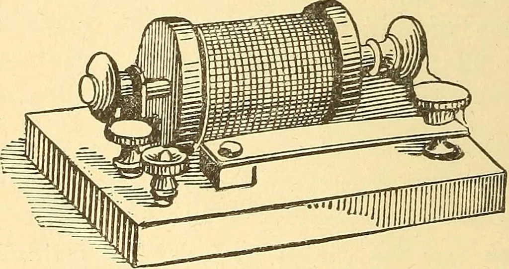 An illustration from A dictionary of electrical words, terms and phrases, 1898, leaf 66