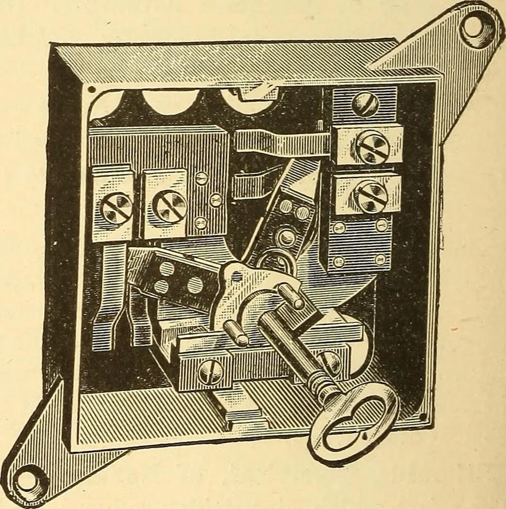 An illustration from A dictionary of electrical words, terms and phrases, 1898, leaf 662