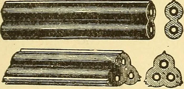 An illustration from A dictionary of electrical words, terms and phrases, 1898, leaf 77