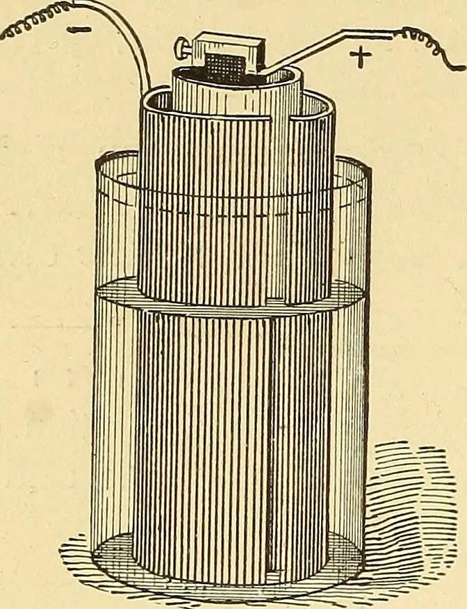 An illustration from A dictionary of electrical words, terms and phrases, 1898, leaf 94