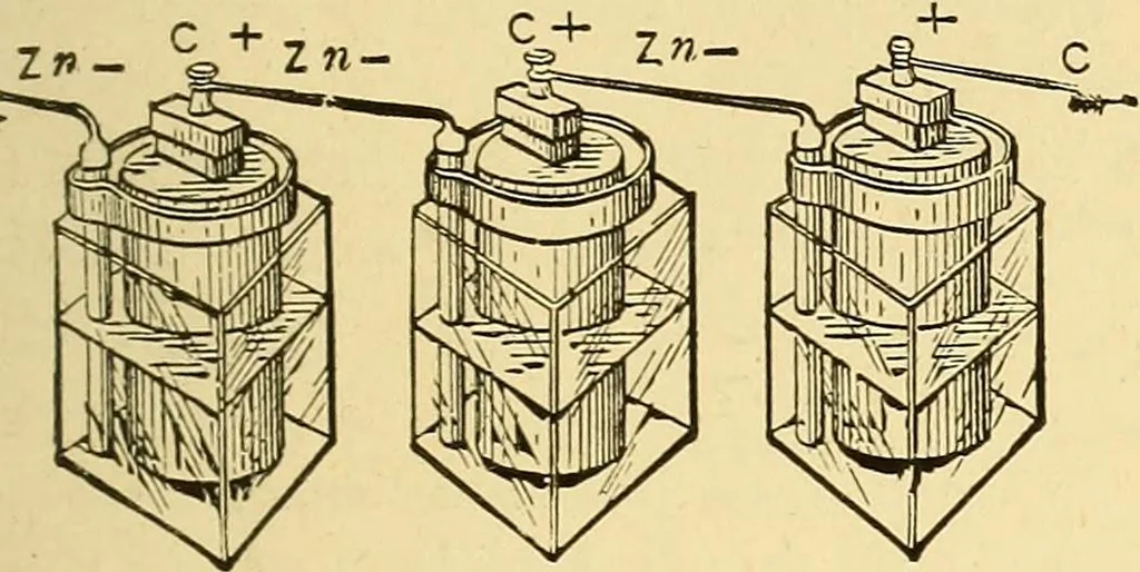 An illustration from A dictionary of electrical words, terms and phrases, 1898, leaf 97