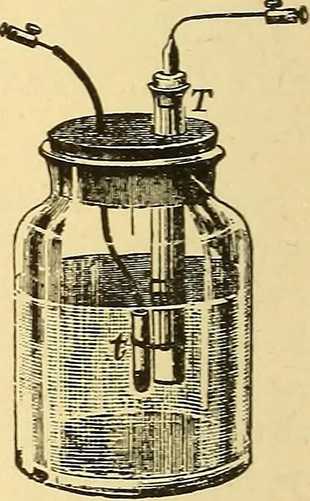 An illustration from A dictionary of electrical words, terms and phrases, 1896, leaf 102