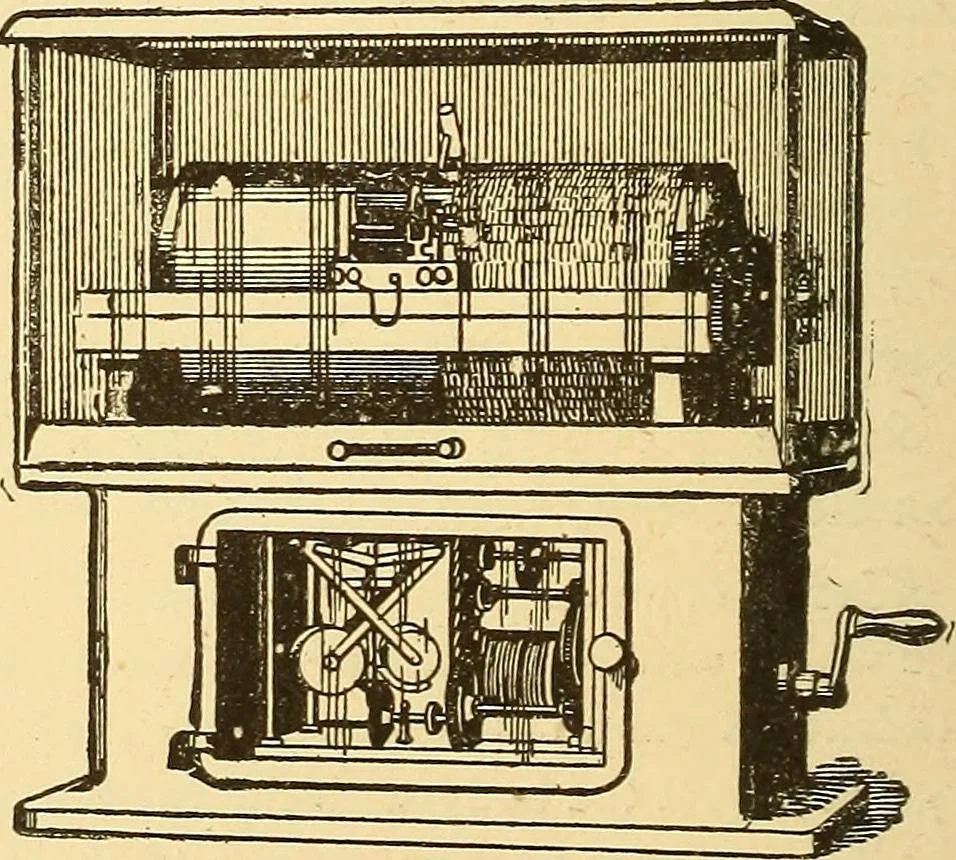 An illustration from A dictionary of electrical words, terms and phrases, 1896, leaf 106